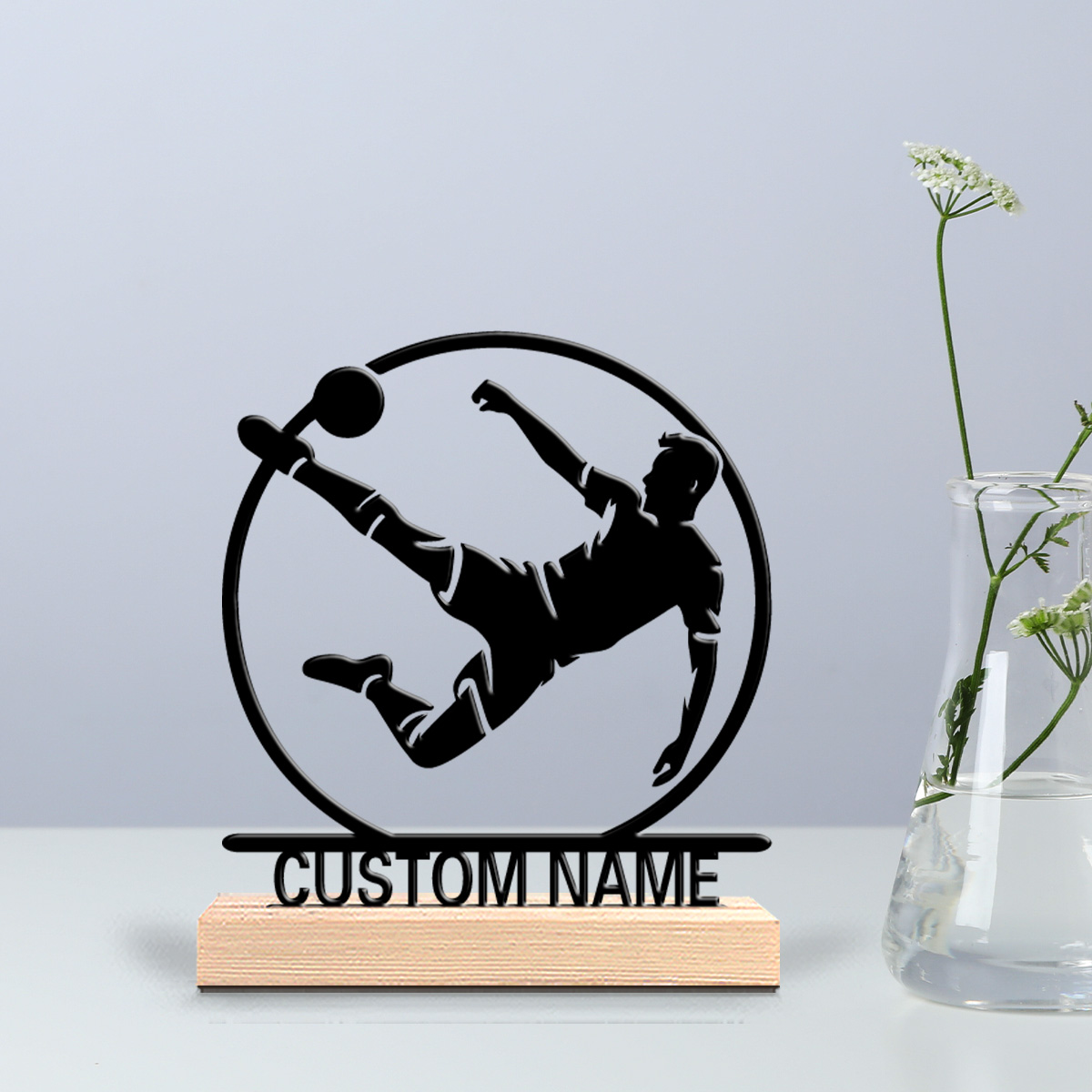 Vintage Collector - 1pc Terror Personalized Custom football Metal
