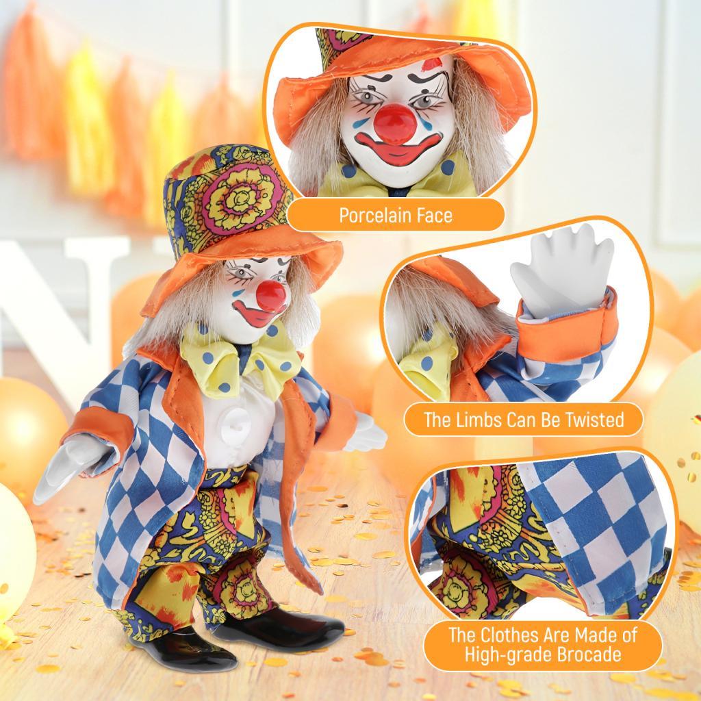 Ceramic Porcelain Jester Clown - Vintage Collectible Clowns ulasan dan harga