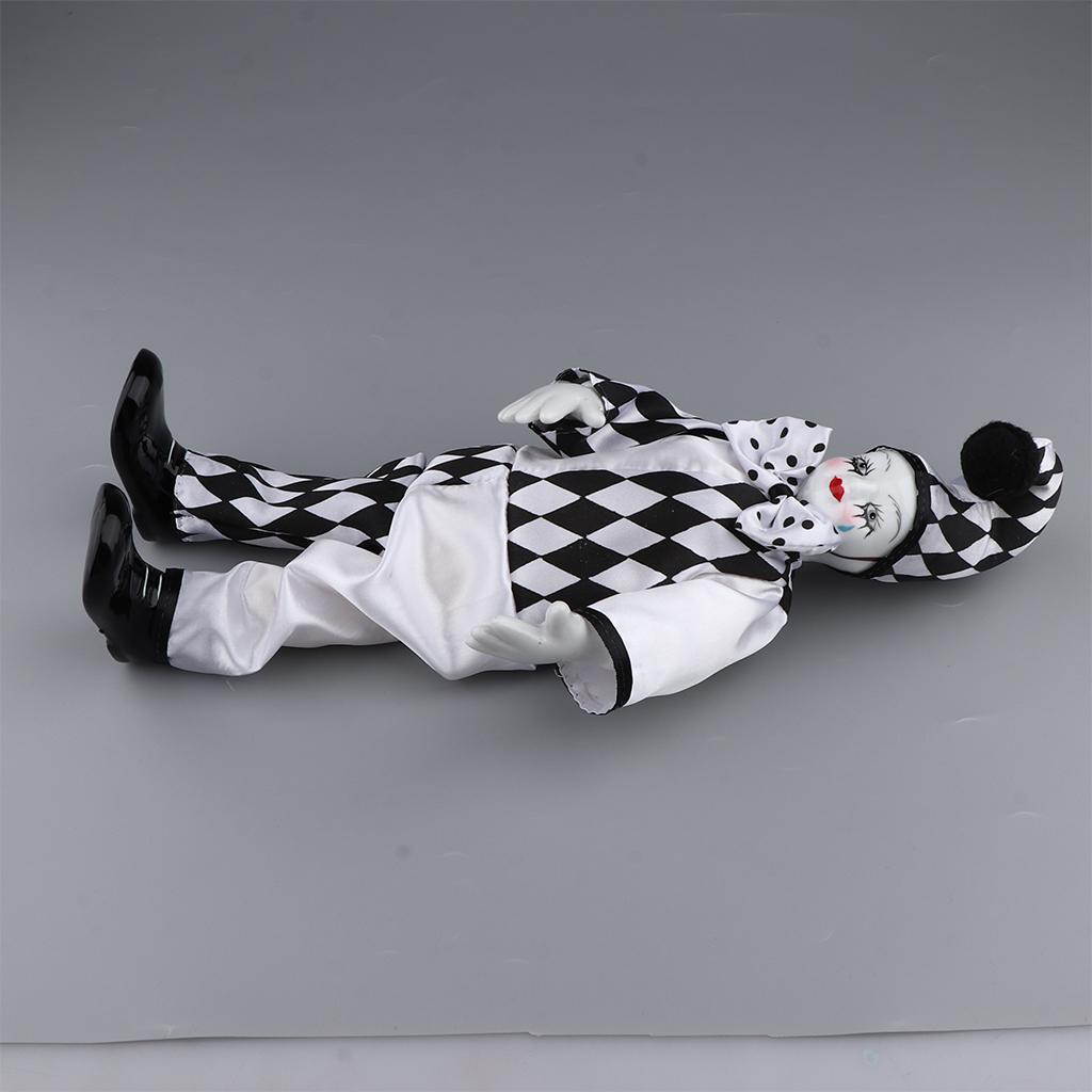 Funny Porcelain Clown Doll Vin - Vintage Collectible Clowns ulasan dan harga