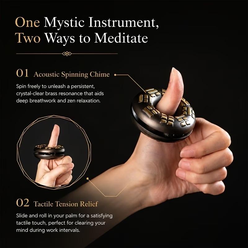 Vintage Meditation Hand Bell E - Vintage Collectible Bells ulasan dan harga