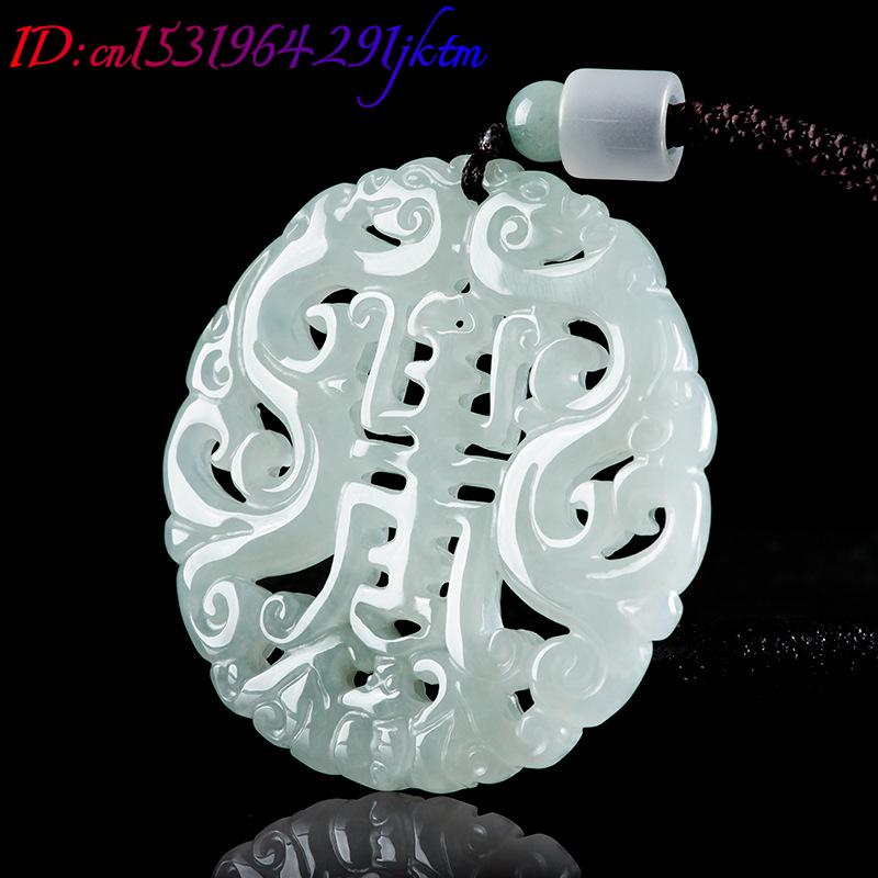 Burmese Jadeite Dragon Pendant - Vintage Necklace ulasan dan harga