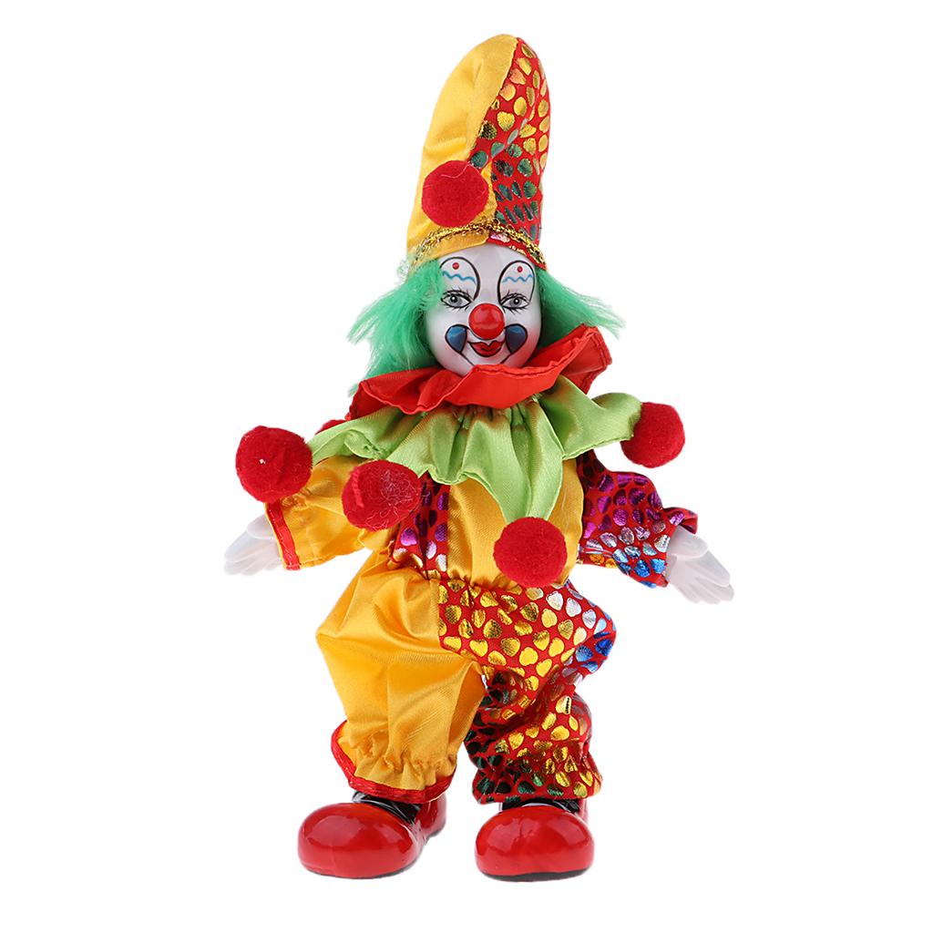 Clown Dolls Porcelain Handcraf - Vintage Collectible Clowns ulasan dan harga