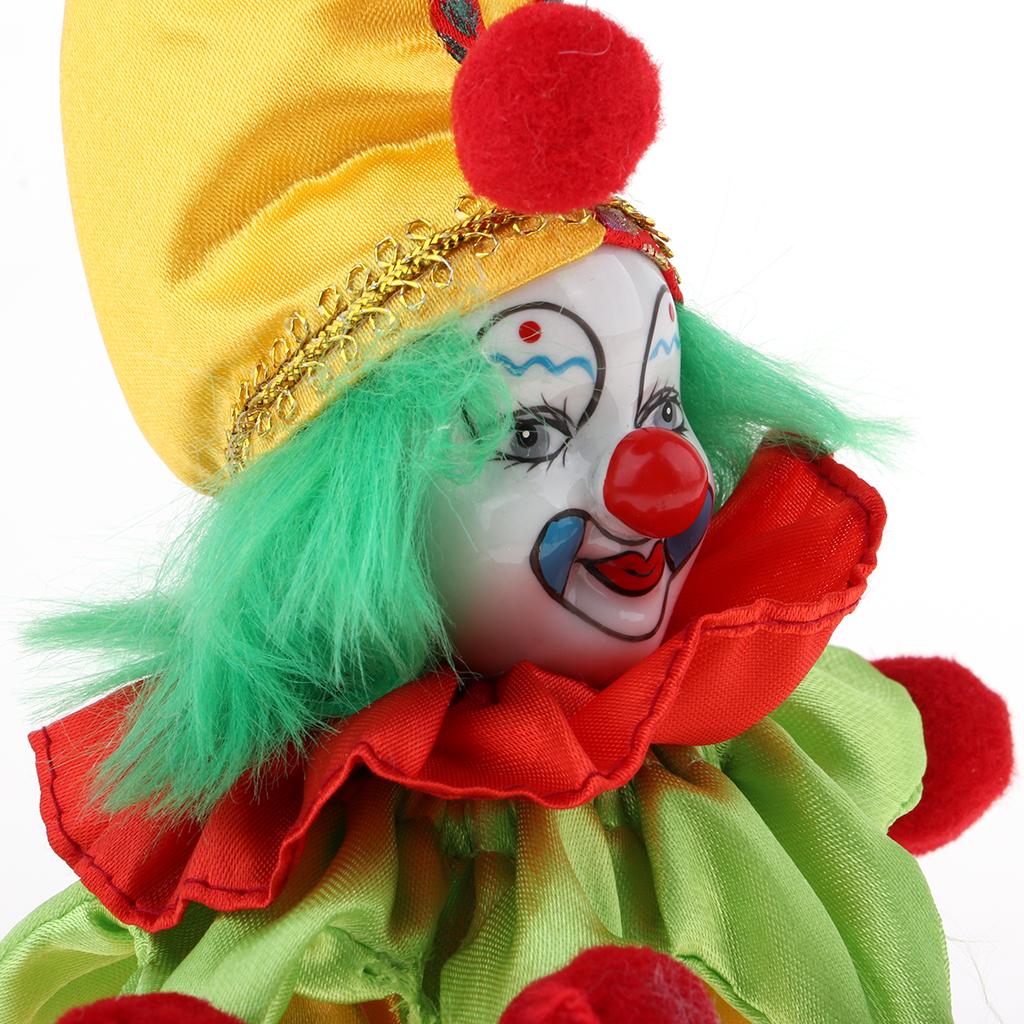 Clown Dolls Porcelain Handcraf - Vintage Collectible Clowns ulasan dan harga