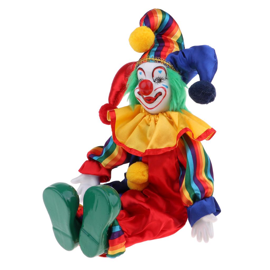 Handmade Porcelain Clown Dolls - Vintage Collectible Clowns ulasan dan harga