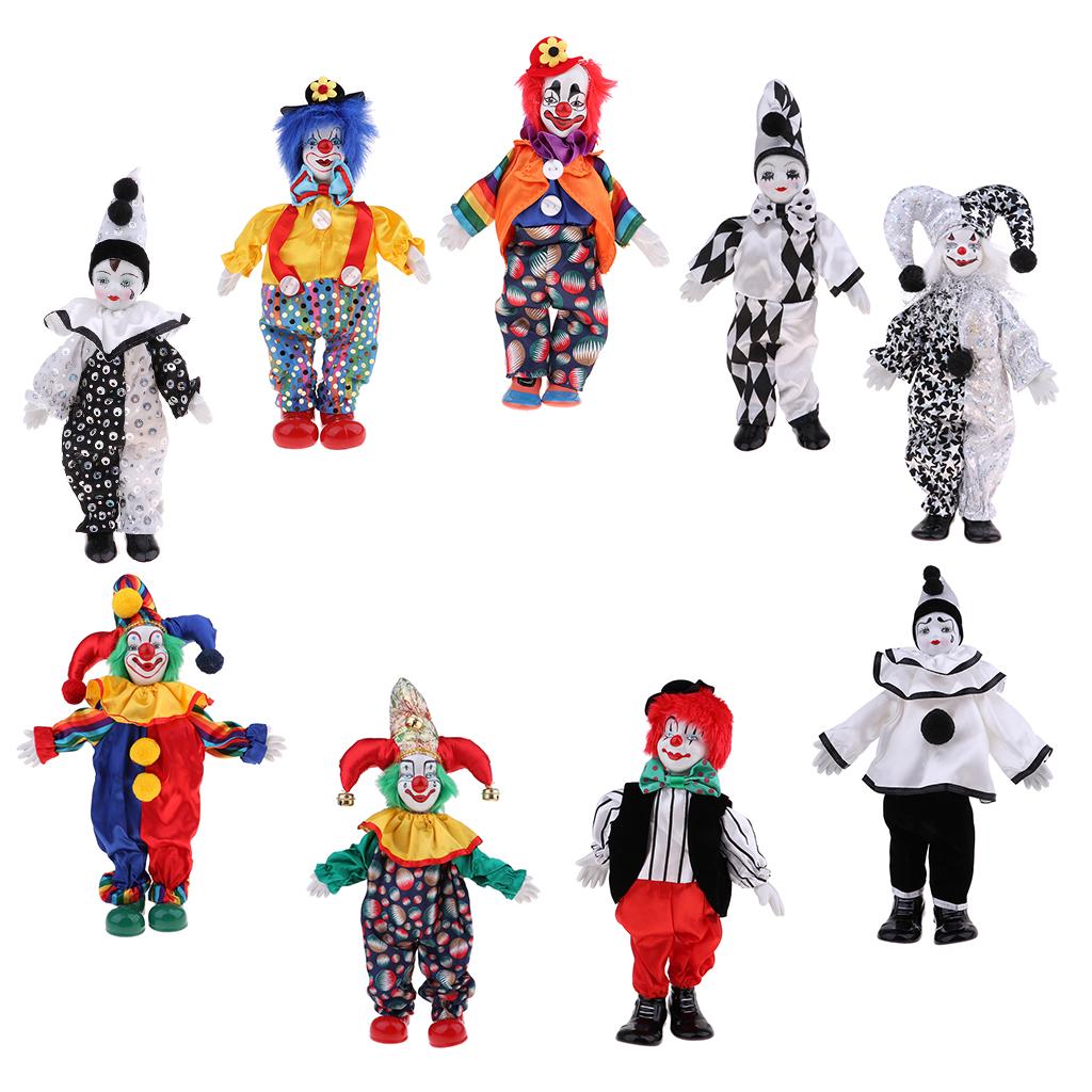 Handmade Porcelain Clown Dolls - Vintage Collectible Clowns ulasan dan harga