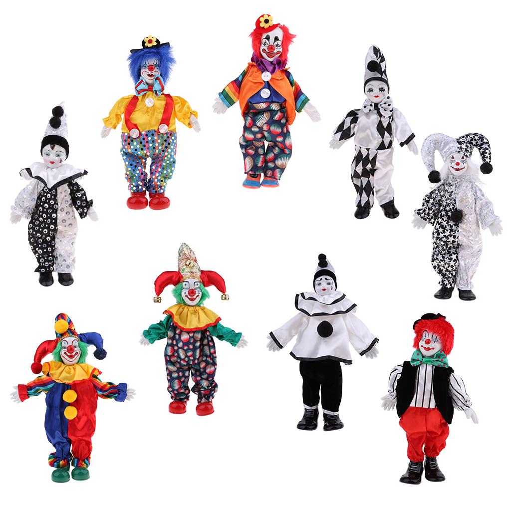 Handmade Porcelain Clown Dolls - Vintage Collectible Clowns ulasan dan harga