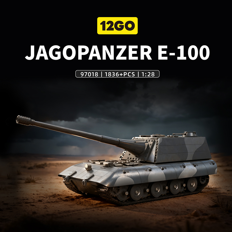 1836pcs MOC adult E-100 Tank D - Vintage Collectibles Toys ulasan dan harga