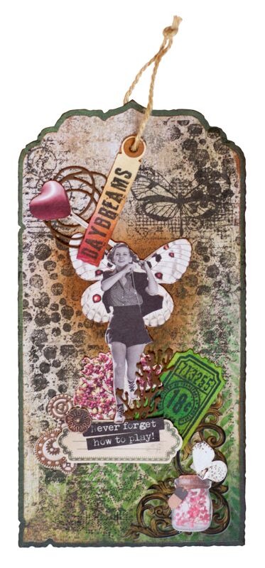 Tag Envelope Grunge Collection - Vintage Collectible Figures ulasan dan harga