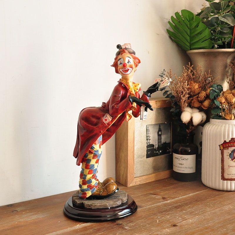 Vintage Handmade Painting Perf - Vintage Collectible Clowns ulasan dan harga