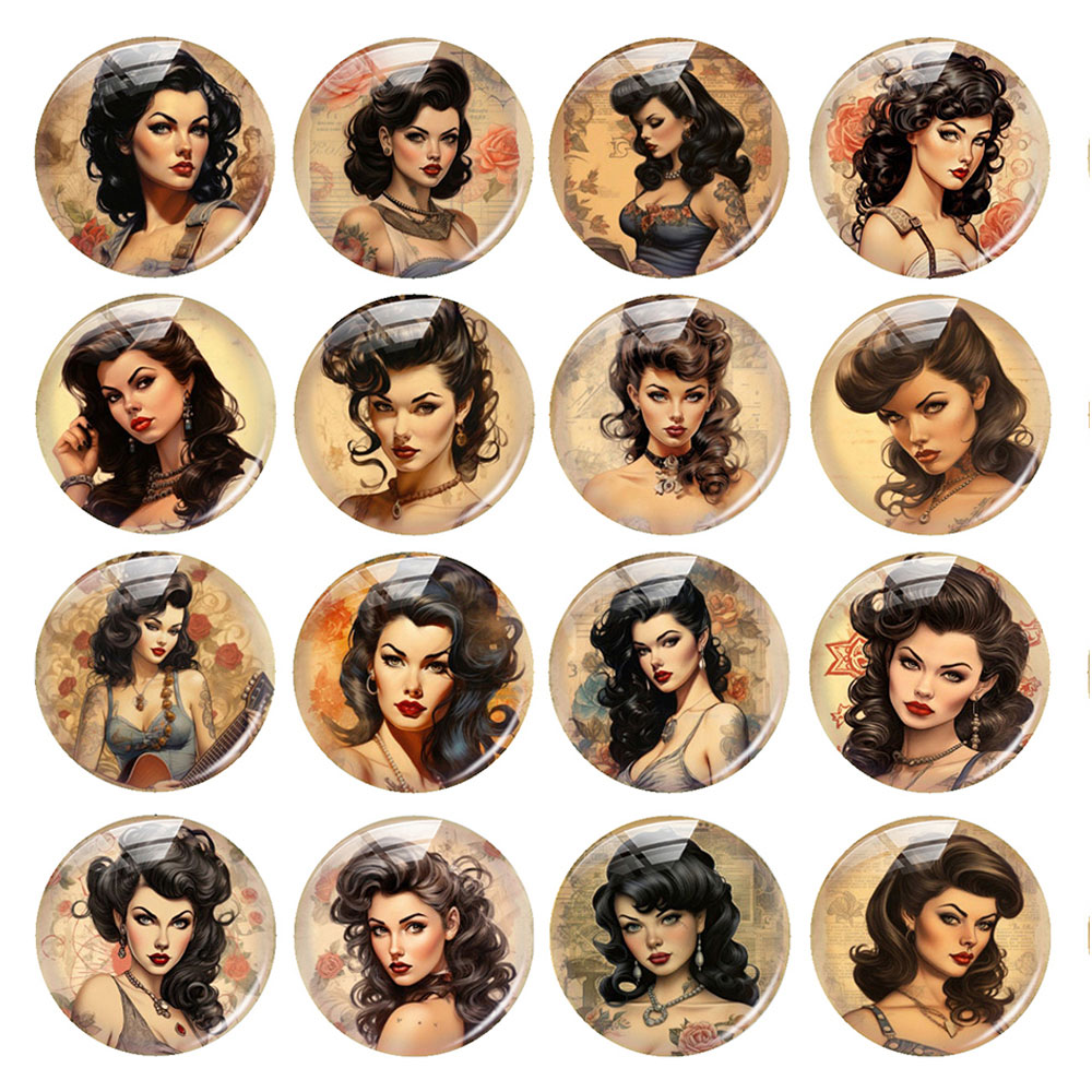 Random Mixed Round/Oval/Square - Vintage Collectibles For Sale ulasan dan harga