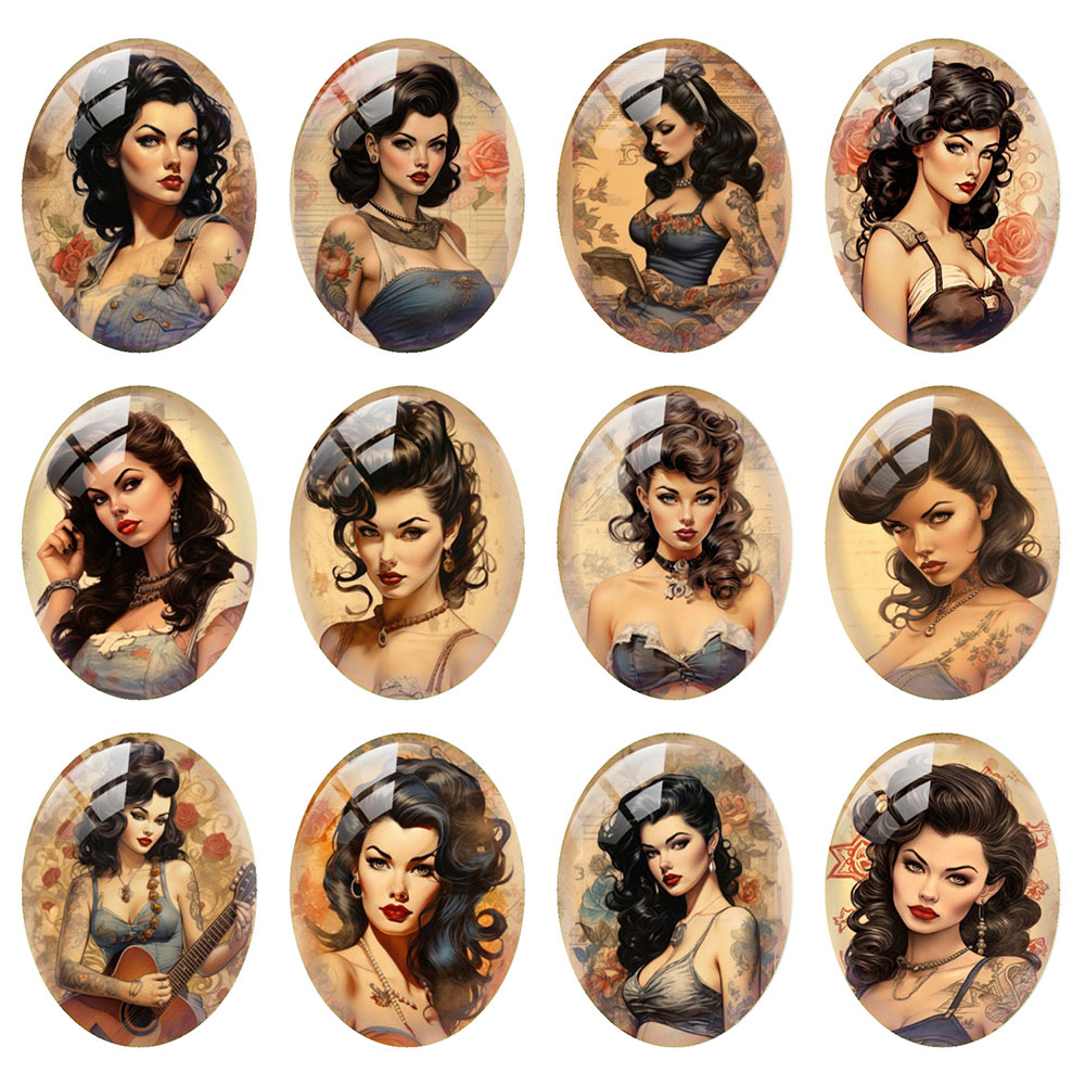 Random Mixed Round/Oval/Square - Vintage Collectibles For Sale ulasan dan harga