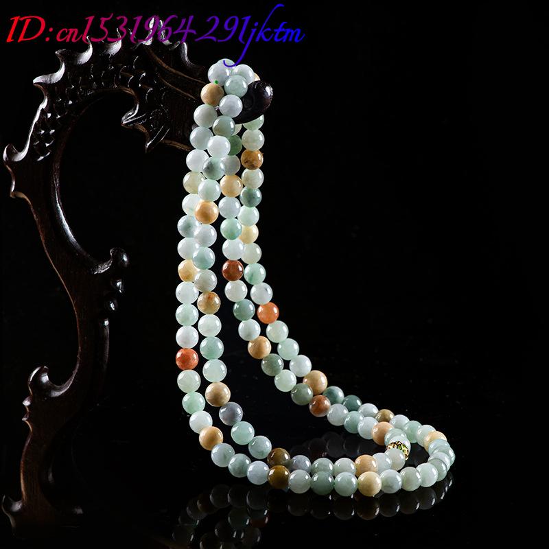 Burmese Jadeite Beads Bracelet - Vintage Necklace ulasan dan harga