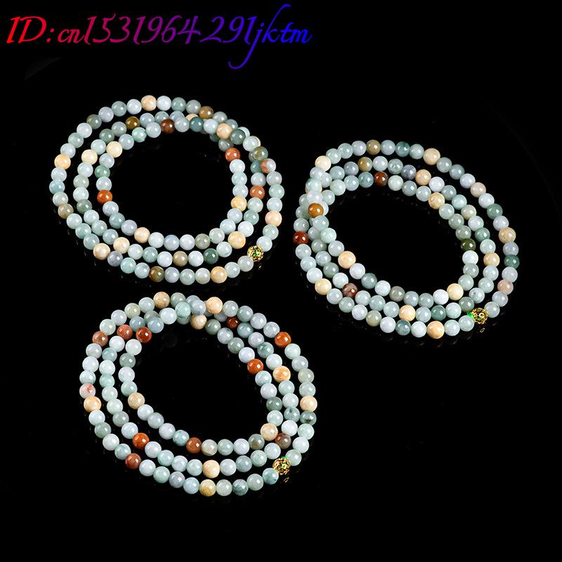 Burmese Jadeite Beads Bracelet - Vintage Necklace ulasan dan harga
