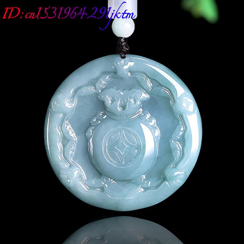 Burmese Jadeite God of Wealth  - Vintage Necklace ulasan dan harga