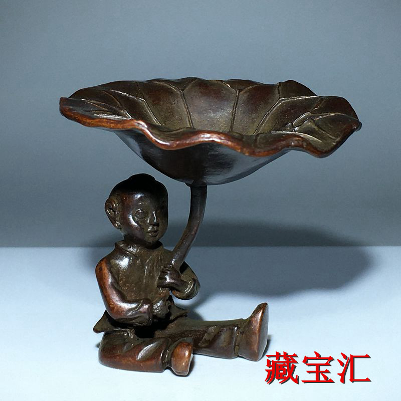 Vintage Antique Lotus Leaf Chi - Vintage Items Collection ulasan dan harga
