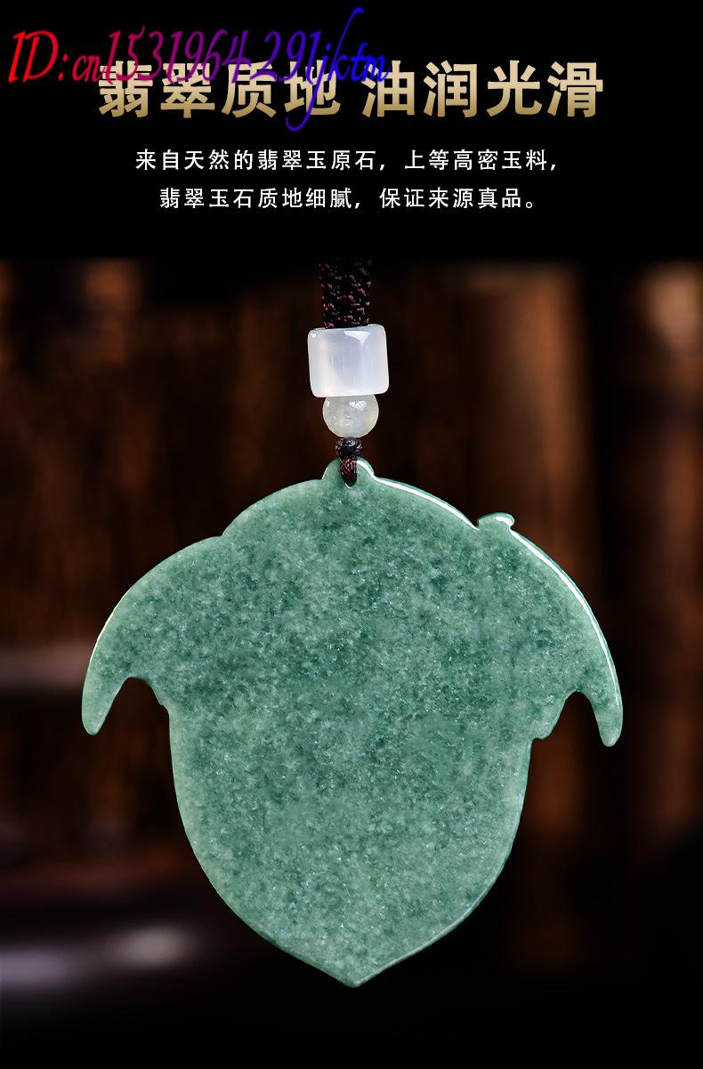Natural Burmese Jadeite Dragon - Vintage Necklace ulasan dan harga