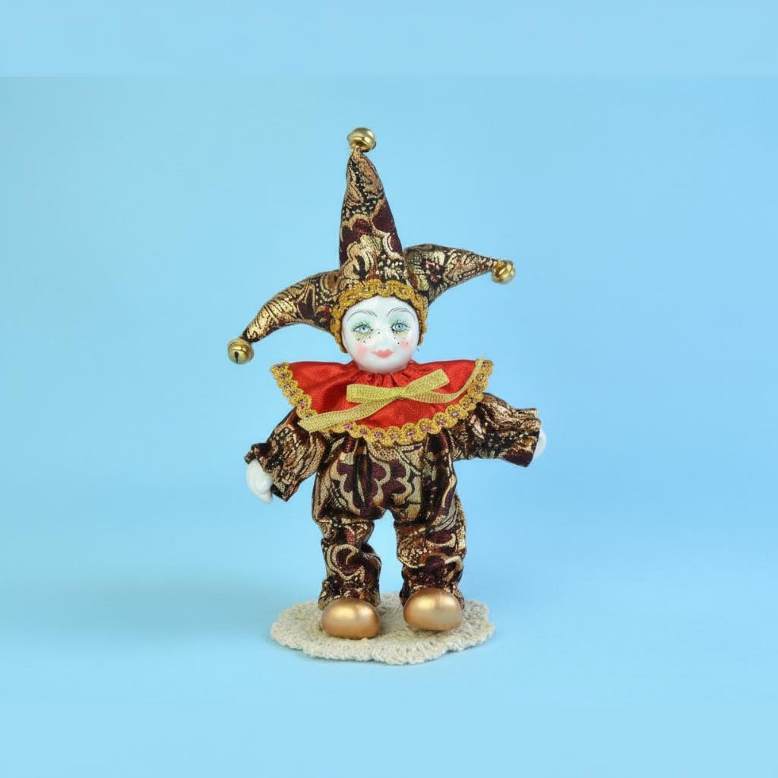 Italian Good Luck Doll Handmad - Vintage Collectible Clowns ulasan dan harga