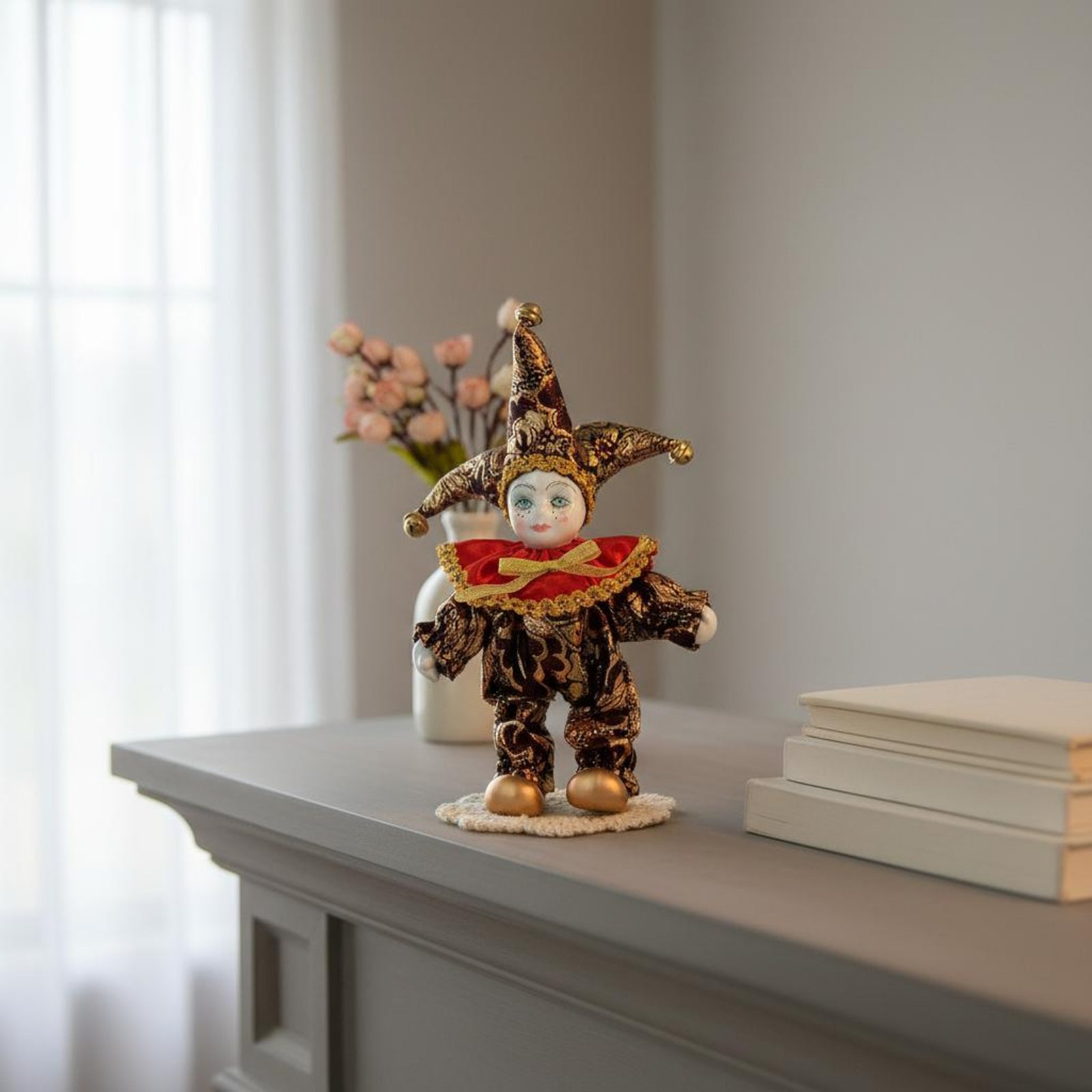 Italian Good Luck Doll Handmad - Vintage Collectible Clowns ulasan dan harga