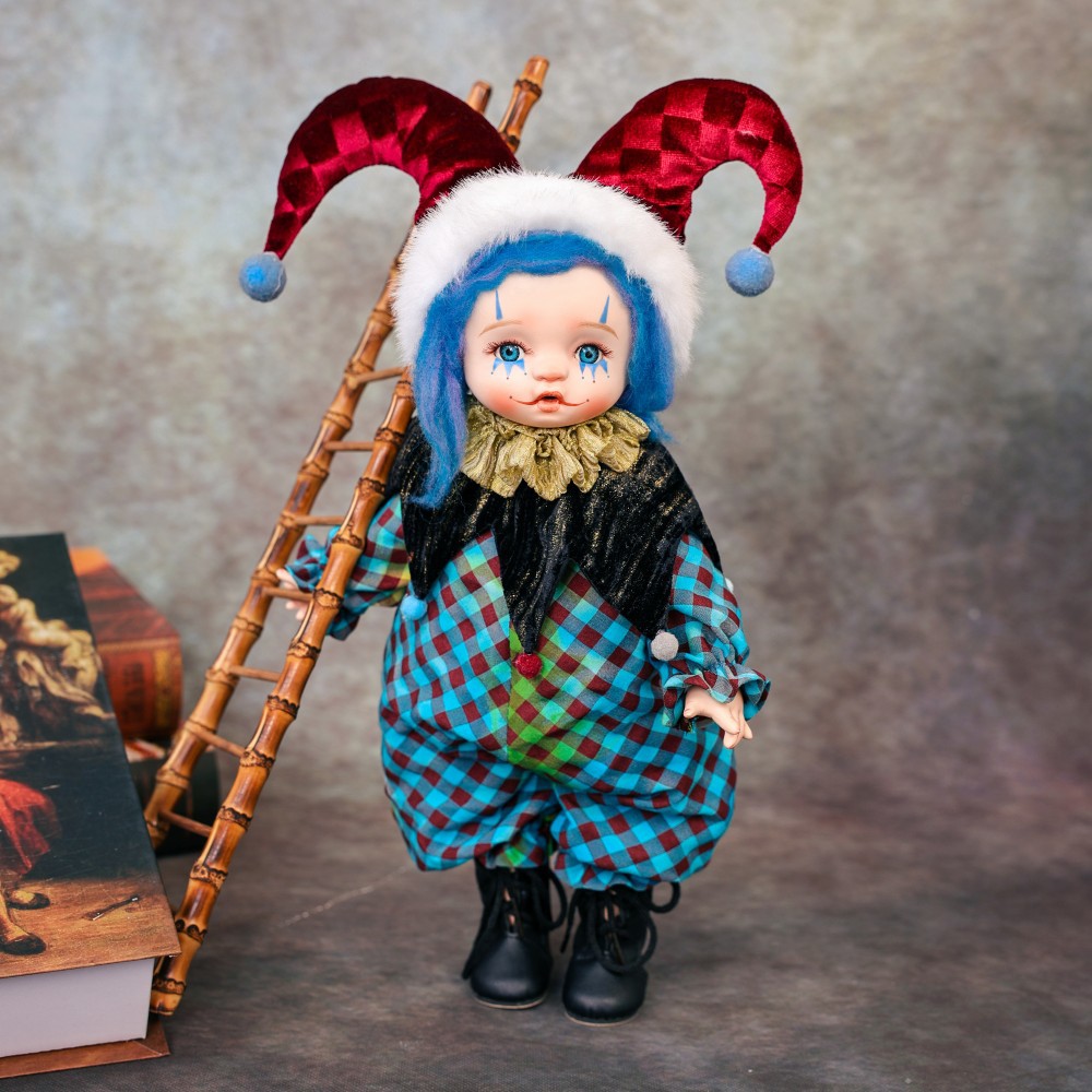 Halloween Gift 14 Inch Ceramic - Vintage Collectible Clowns ulasan dan harga