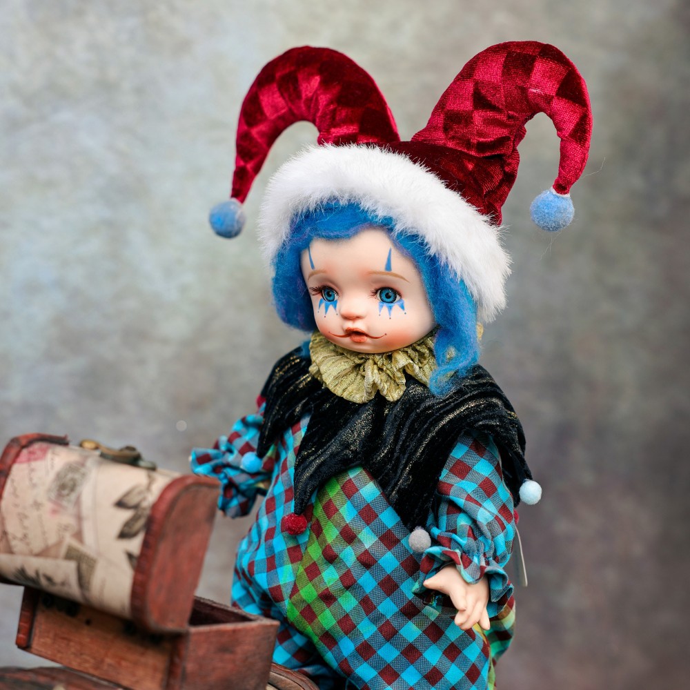 Halloween Gift 14 Inch Ceramic - Vintage Collectible Clowns ulasan dan harga