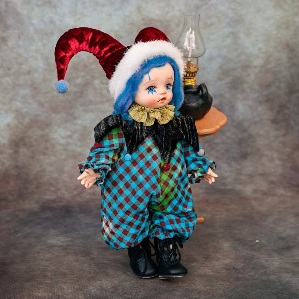Halloween Gift 14 Inch Ceramic - Vintage Collectible Clowns ulasan dan harga