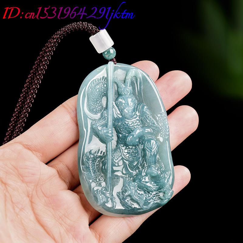 Burmese Jadeite Monkey King Pe - Vintage Necklace ulasan dan harga